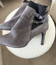 Ladies Marks & Spencer Boots Size 6.5 Leather Upper Great Condition Worn Twice