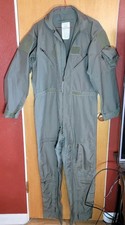 Military Coveralls Flyers Summer Fire Resistant Green Mens 40S Zip Pilot 83141A