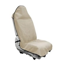 Car Towel Seat Cover, Waterproof Non-Slip Automotive Seat Protector for Beige