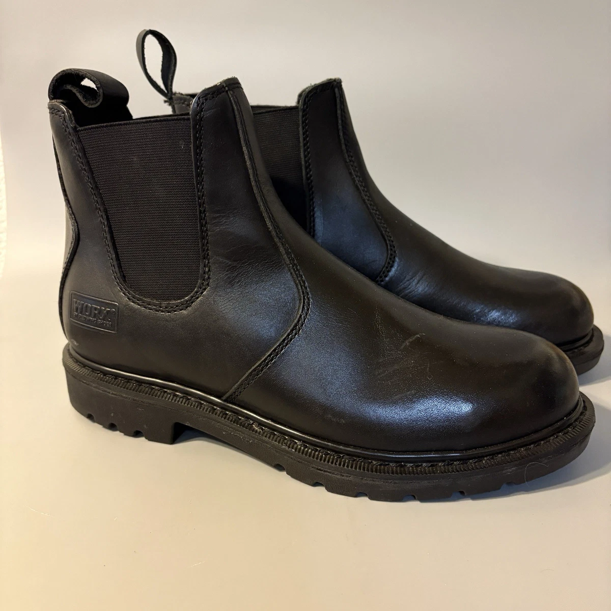 Red Wing Mens Size 8 D Black Leather Chelsea Dress Work Boots Chelsea Rancher, Black (2918) | Manufactum main image 4
