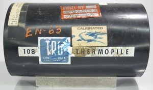 TRG Incorporated Vintage Thermopile Model 108 Calibration 64.9 Microvolts
