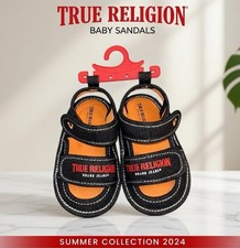 True Religion Baby Sports Sandals Size 4c & 9-12 Months