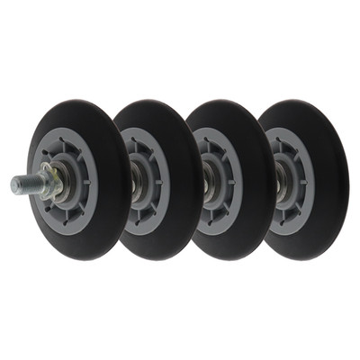 Dryer Roller 4-Pack fits General Electric, AP5793315, PS8756654, WE03X10016KIT