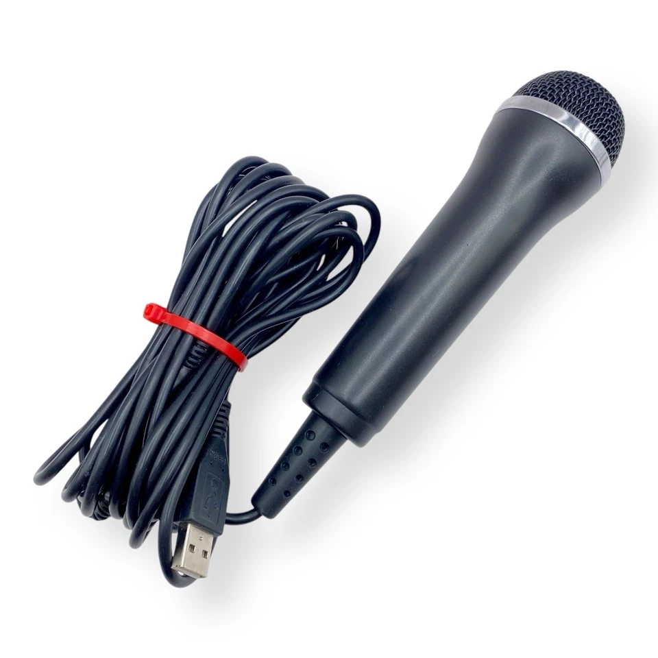 Microfone Guitar Hero USB E-UR20 para Xbox 360 PS2 PS3 Wii vermelho octano - Imagem 2 de 2