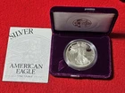 1995-P PROOF American 1oz .999 Silver Eagle ASE Dollar              #MF-T3694