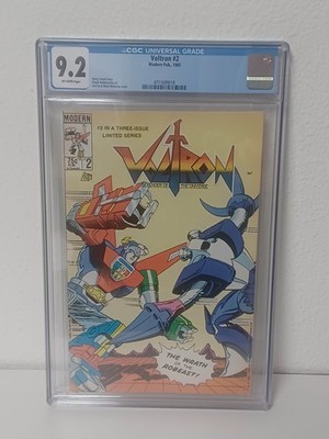 VOLTRON #2 (Modern Comics, 1985) CGC Graded 9.2