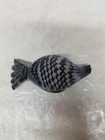 MURANO GLASS GLASS BIRD FIGURINE PAPERWEIGHT PLUM WHITE BLUE.. — photo 9