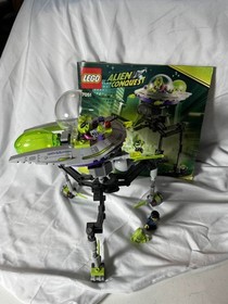 LEGO bundle sets 7049 7051 7052 Alien Invasion w/ manuals & minifigs AS IS