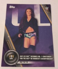 2020 Topps WWE Women's Division - NXT UK Kay Lee Ray #35 Purple /99 (RC) Rookie