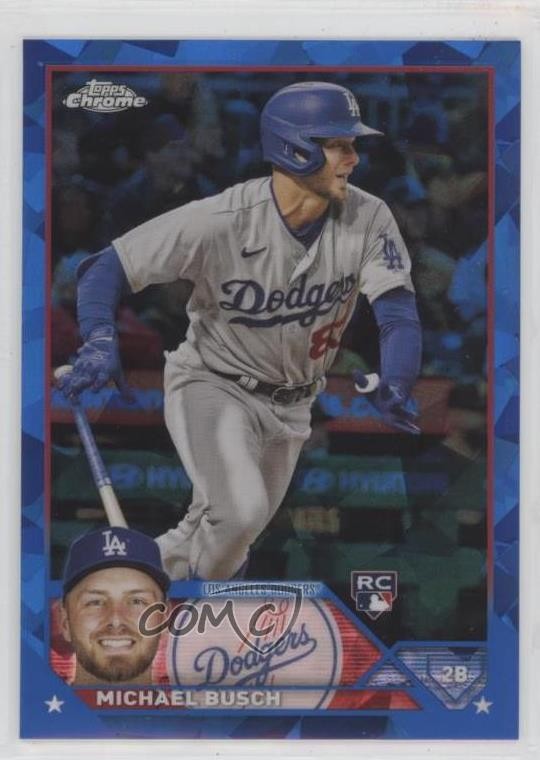 2023 Topps Chrome Update Sapphire Edition Michael Busch #USCS256 0z1i