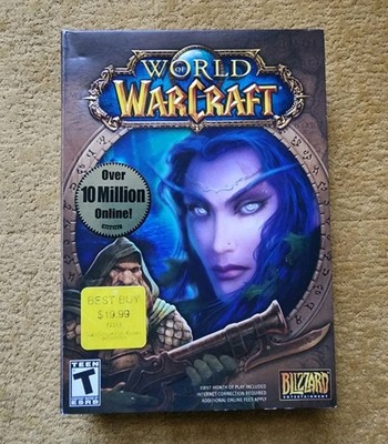 World of Warcraft Original Box PC Game 2004 Blizzard Vanilla W/Manual Complete