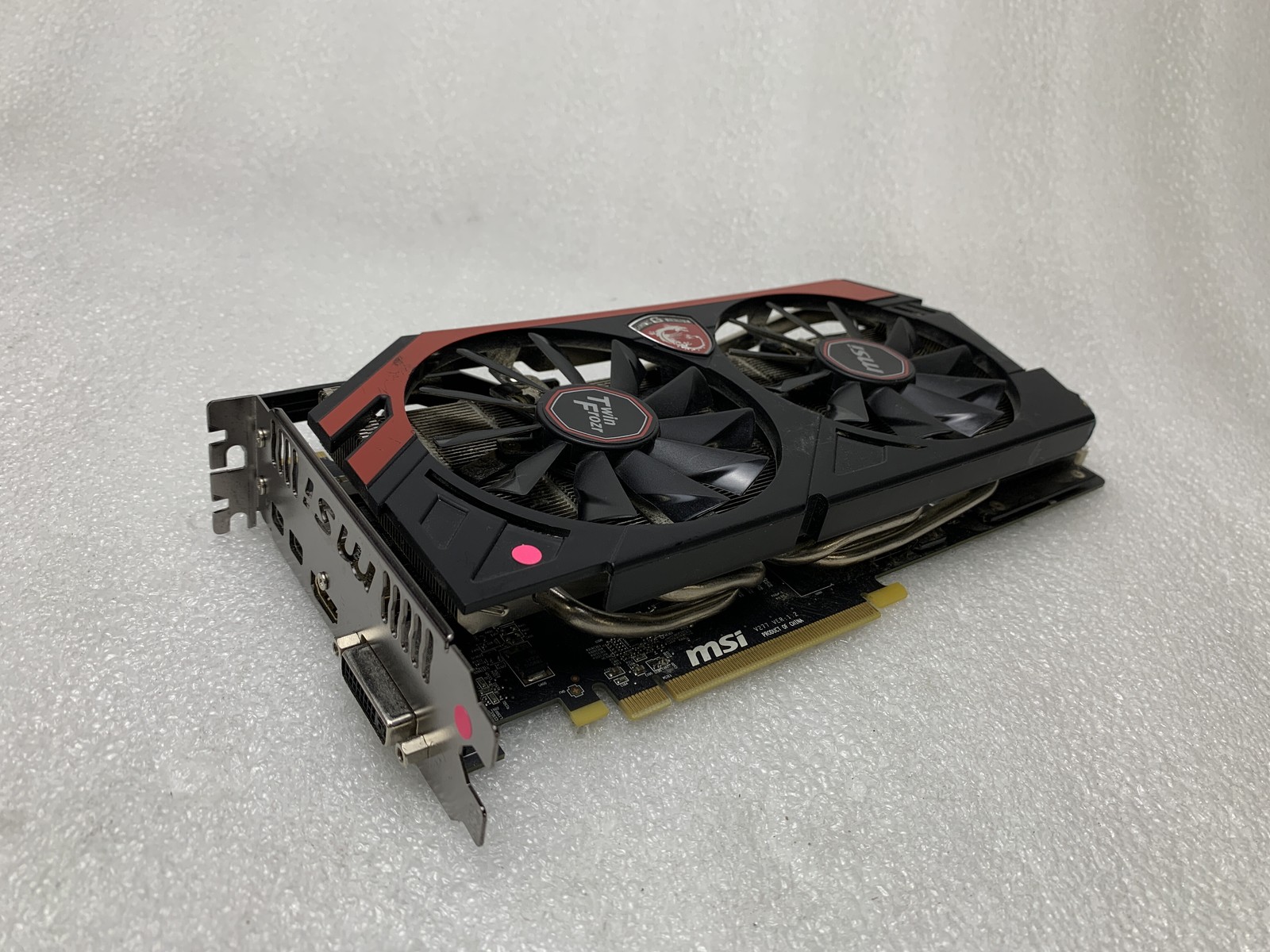 MSI AMD Radeon R9 280X 3GB GDDR5 Gaming Graphics Card / Used