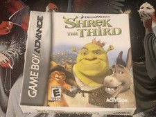 SHREK THE THIRD- Game Boy Advance Activision 2001 SEALED