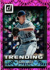 2022 Donruss #T-10 Casey Mize Trending Pink Fireworks JW9