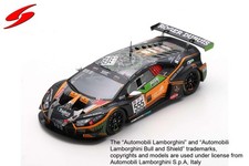 Spark Lamborghini Huracan Evo Gt3 Team Orange-1 Fff Racing N 555 3rd Silver Cup Class 24h Spa 2020 B.moulin T.proto H.chevalier F.latorre 1:43 SB386