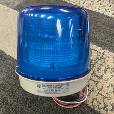 GAI-TRONICS EMERGENCY DUAL FUNCTION FLASHING STROBE BLUE LED 530-001 Surplus