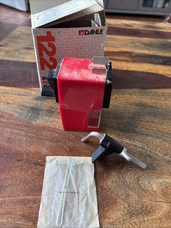 Vintage Dahle 122 Pencil Sharpener Made In Germany Red