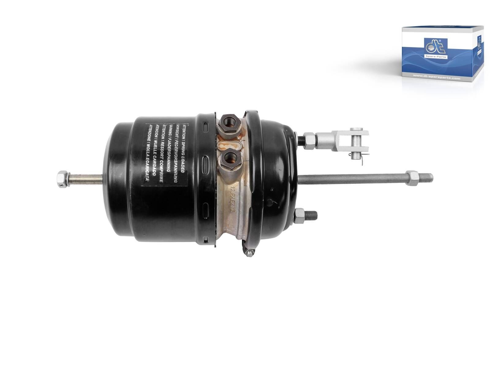 Cylindre de frein DT Spare Parts 1.18929 droite en acier renforcé M16 x 1,5