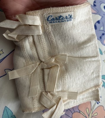 vintage Carter's U.S. Pat. Label Baby Binder Umbilical Support infant newborn