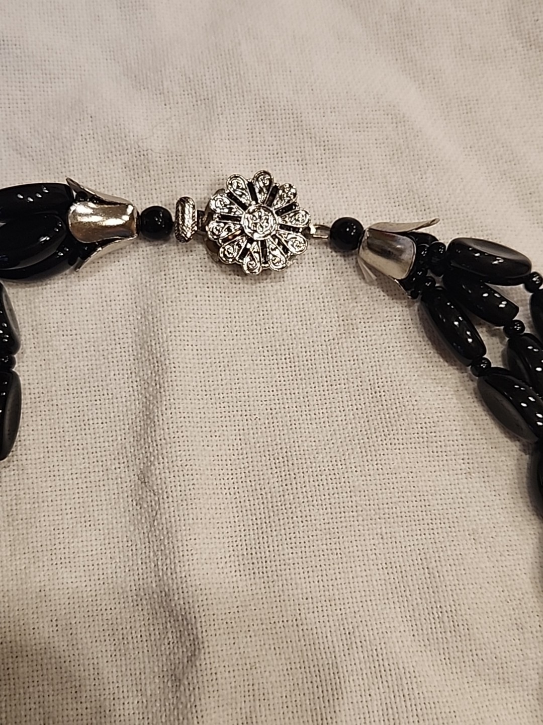 Beautiful Multi-Stranded Bead Necklace - image 3