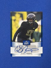 2012 Leaf Draft Autograph Cliff Harris #CH3 Blue Auto RC Z