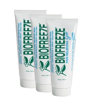Biofreeze 4oz Tube X5 Pack Cold Therapy Cryotherapy Pain Relief Muscle Gel Heal Biofreeze 4oz Tube X5 Pack Cold Therapy Cryotherapy Pain Relief Muscle Gel Heal