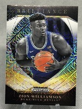 2021 Panini Prizm Draft Brilliance Zion Williamson /25 Mojo Prizm #20 Duke