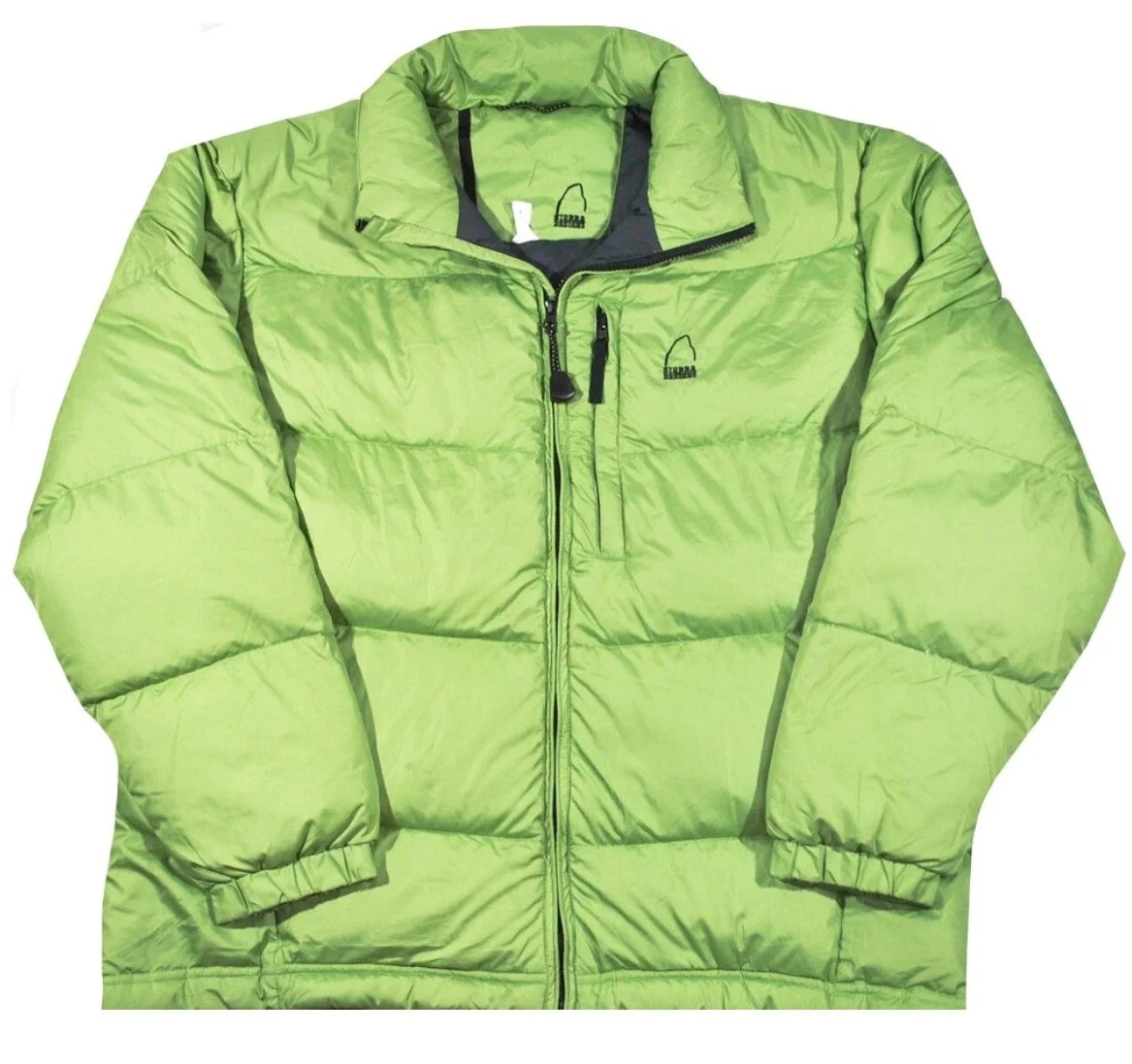 Vintage Sierra Design Snow Puffer Outdoors 90s Green Jacket Size X-Large