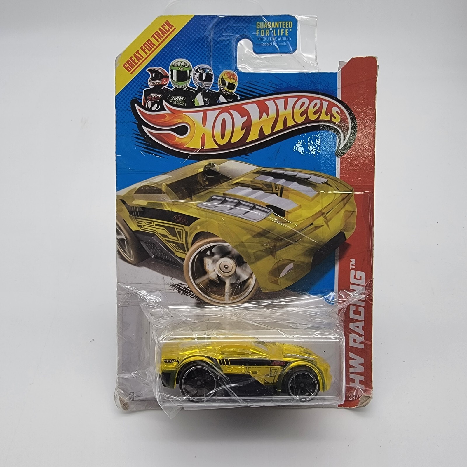 Hot Wheels 2013 #139 HW Racing X-Raycers HORSEPLAY Yellow