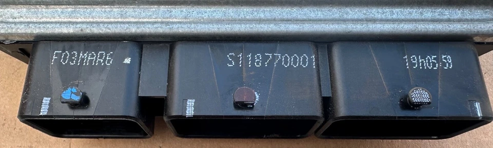 FORD S-MAX 2006 2.0 TDCI 6G9112A650EG 5WS40402HT CENTRALINA MOTORE ECU - Immagine 4 di 4