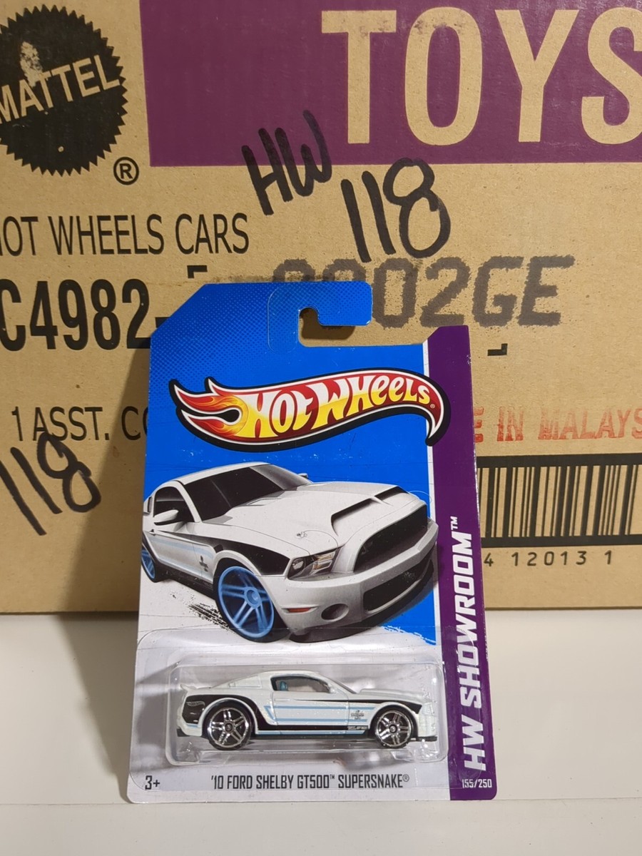 2013 Hot Wheels Showroom #155 '10 FORD SHELBY GT500 SUPERSNAKE | eBay