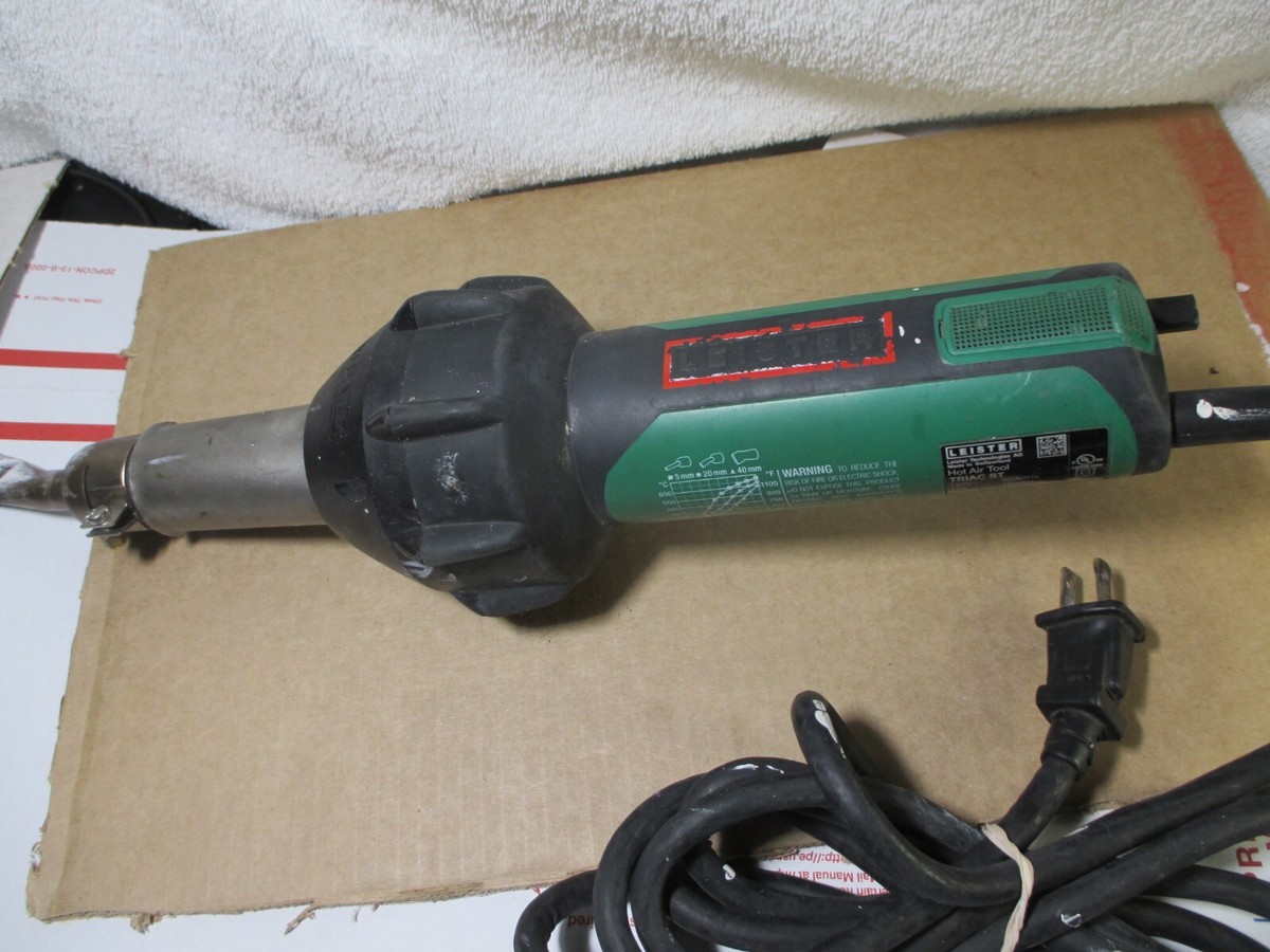 LEISTER TRIAC ST Hot Air Gun 1600W Plastic Welder no case, works