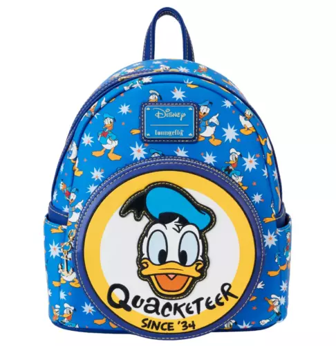 Disney Donald Duck 90th Anniversary Color Changing Loungefly Mini Backpack