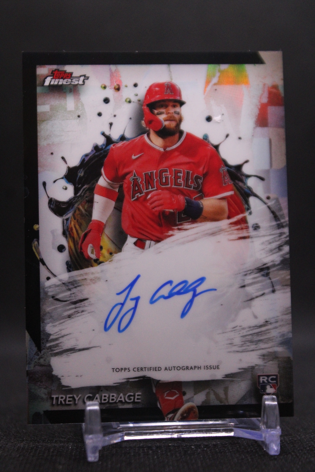 Trey Cabbage #FA-TC 2024 Finest Finest Autographs Refractor ON CARD AUTO