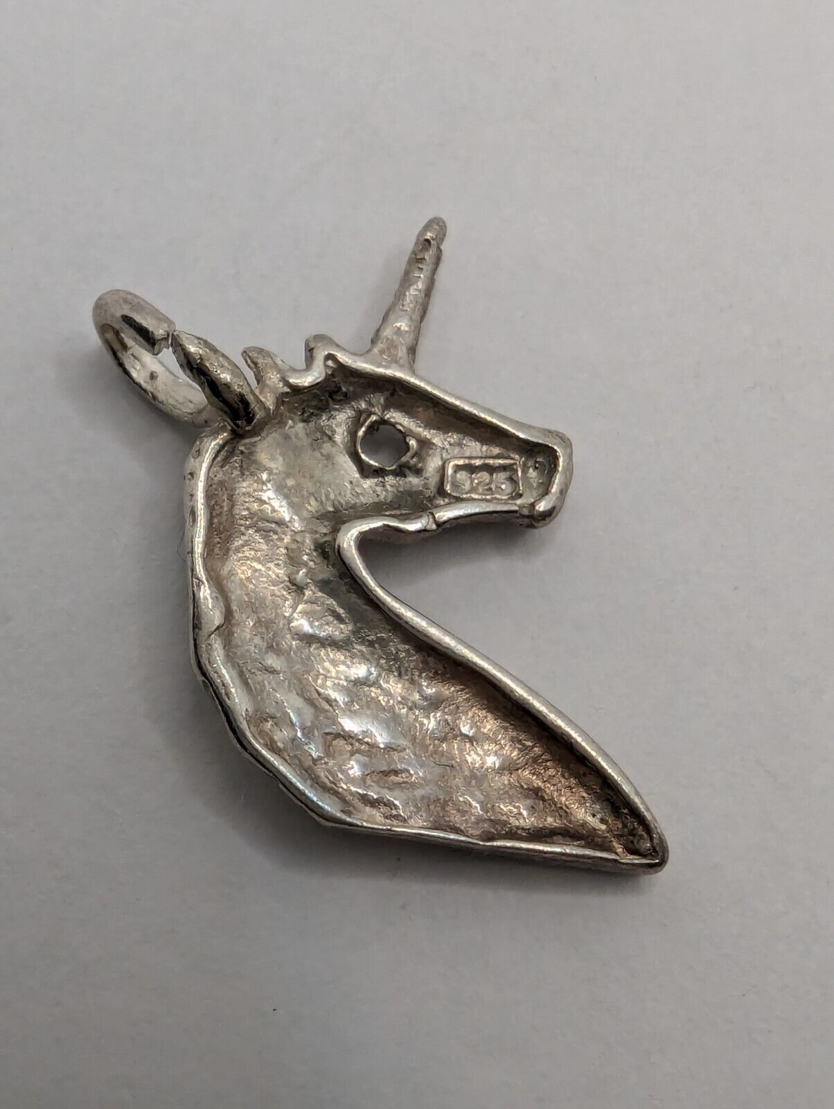 Sterling Silver 925 Unicorn Pendant - image 4