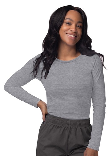 Sivvan Women's Medical Workwear T-Shirt Underscrub Top Comfort Long Sleeve Tee - Picture 157 of 210
