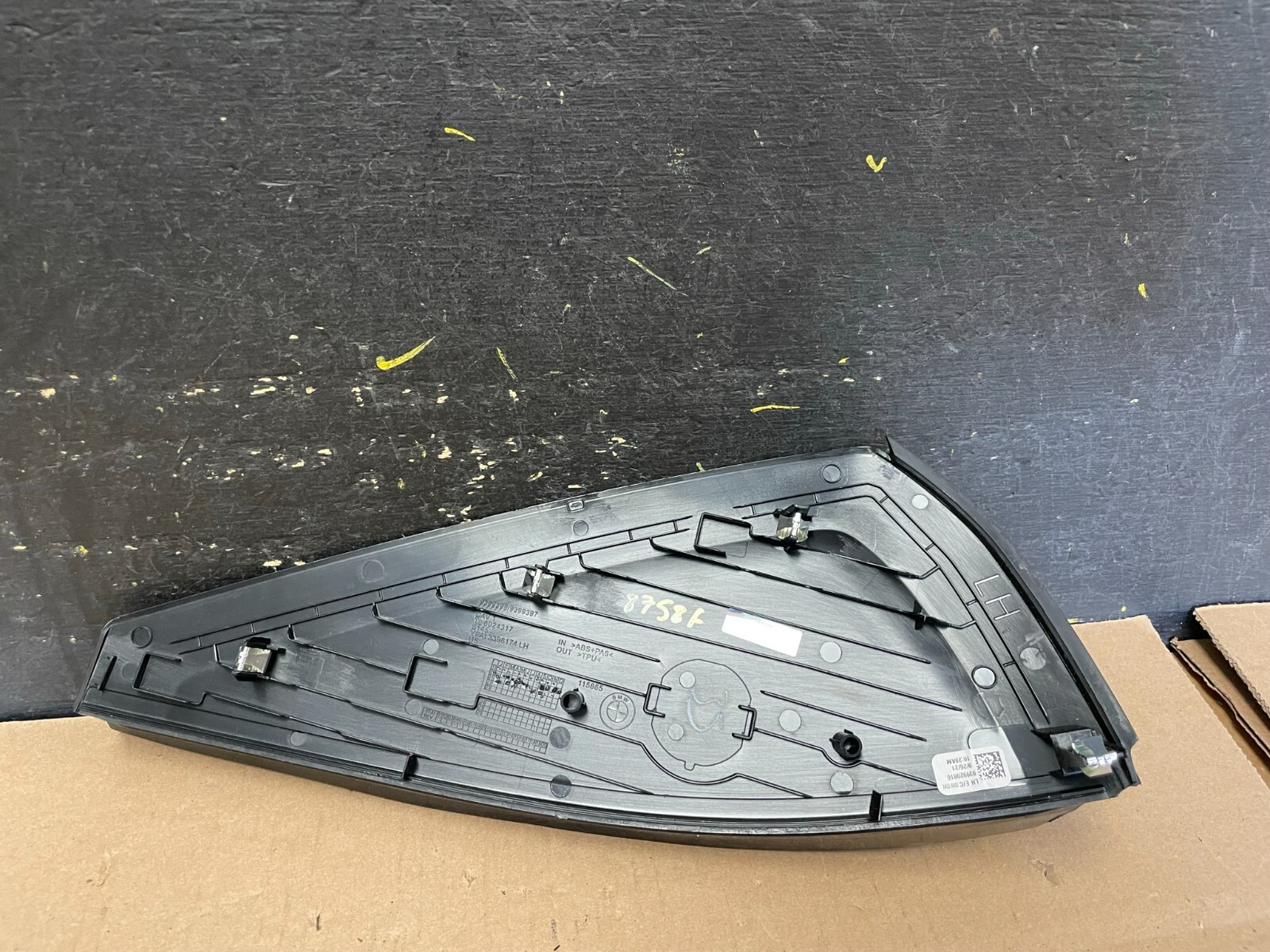 2019 to 202BMW X6 Left Side Dashboard End Side Trim Cover Panel  