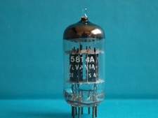 5814A Silvania / ECC82 / 12AU7 TUBE RARE