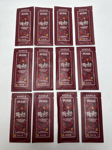 Perfectly Posh Merlot It's Me Hand Crème Fragrance Hand Cream sampler lot 13 - Picture 6 of 24