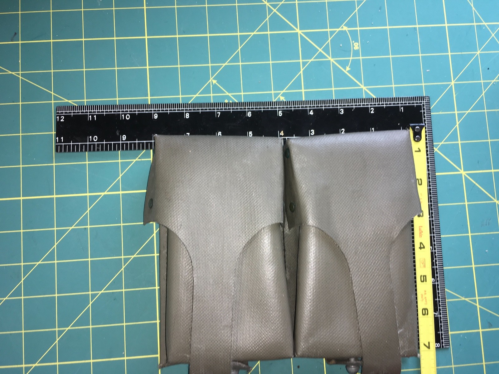 German G3 Military Surplus Double Magazine Pouch Durable Utility-image