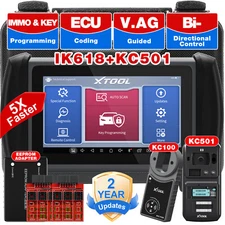 2025 XTOOL IK618 KC100 KC501 EEPROM Adapter Key Programmer All System Scanner