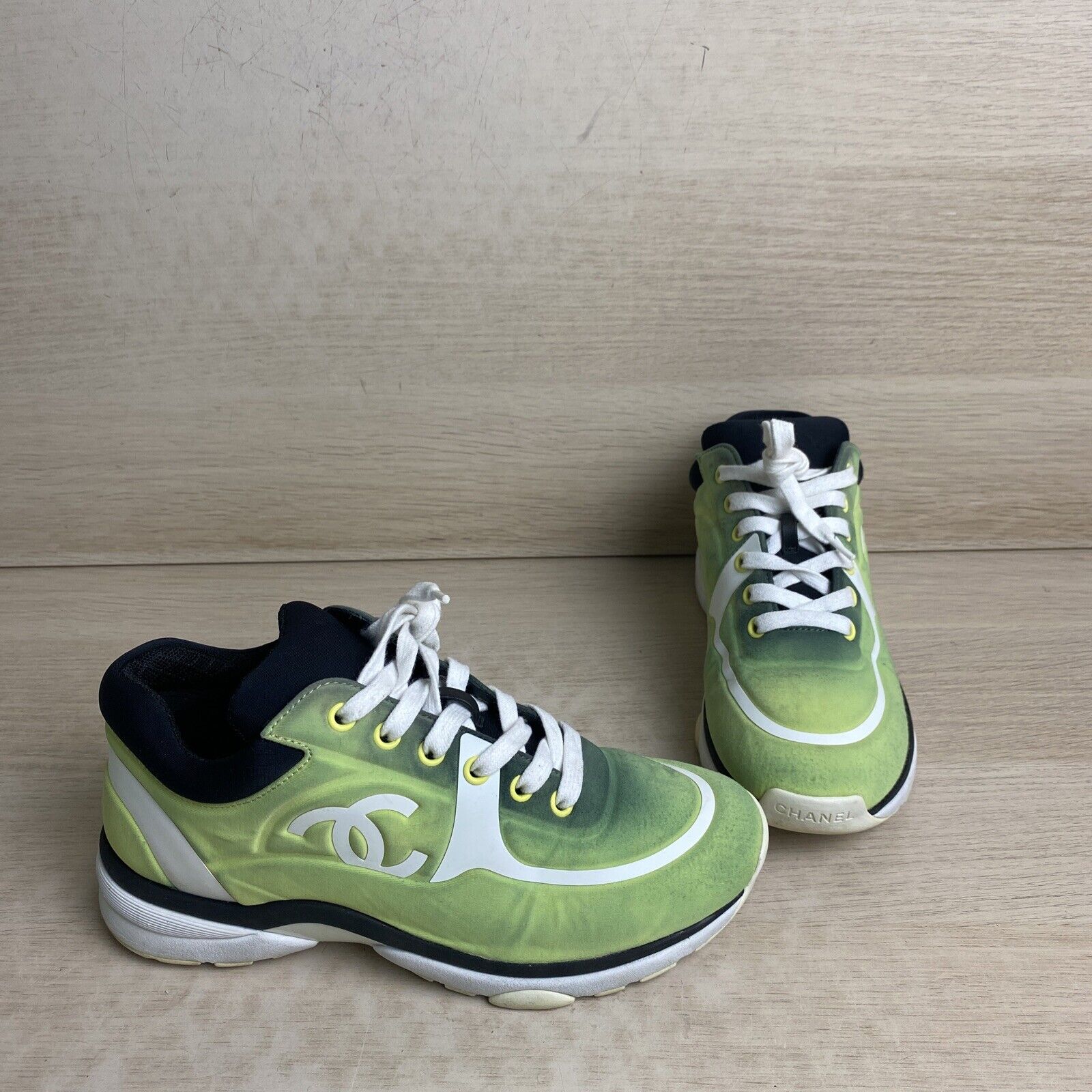 CHANEL, Shoes, Chanel Sneakers Size 38