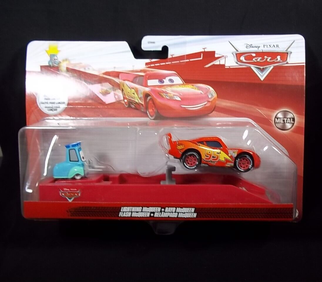 Disney Pixar's Cars Lightning McQueen Die-Cast Launcher and Car by