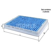 Mahle Innenraumfilter Aktivkohlefilter FüR BMW 5Er E39 Alpina B10 LAO 73/S