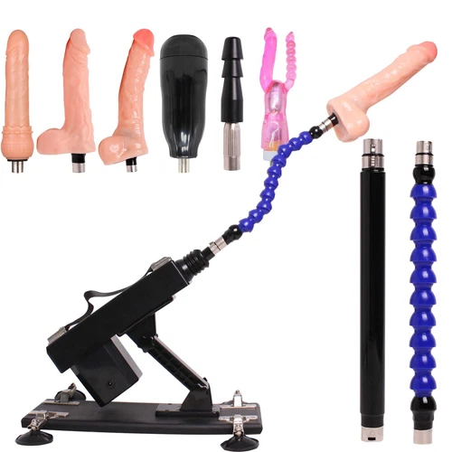 Electric Sex Machine Men Women Automatic Masturbation Attachments Dildo Sex Toys - Picture 5 of 68