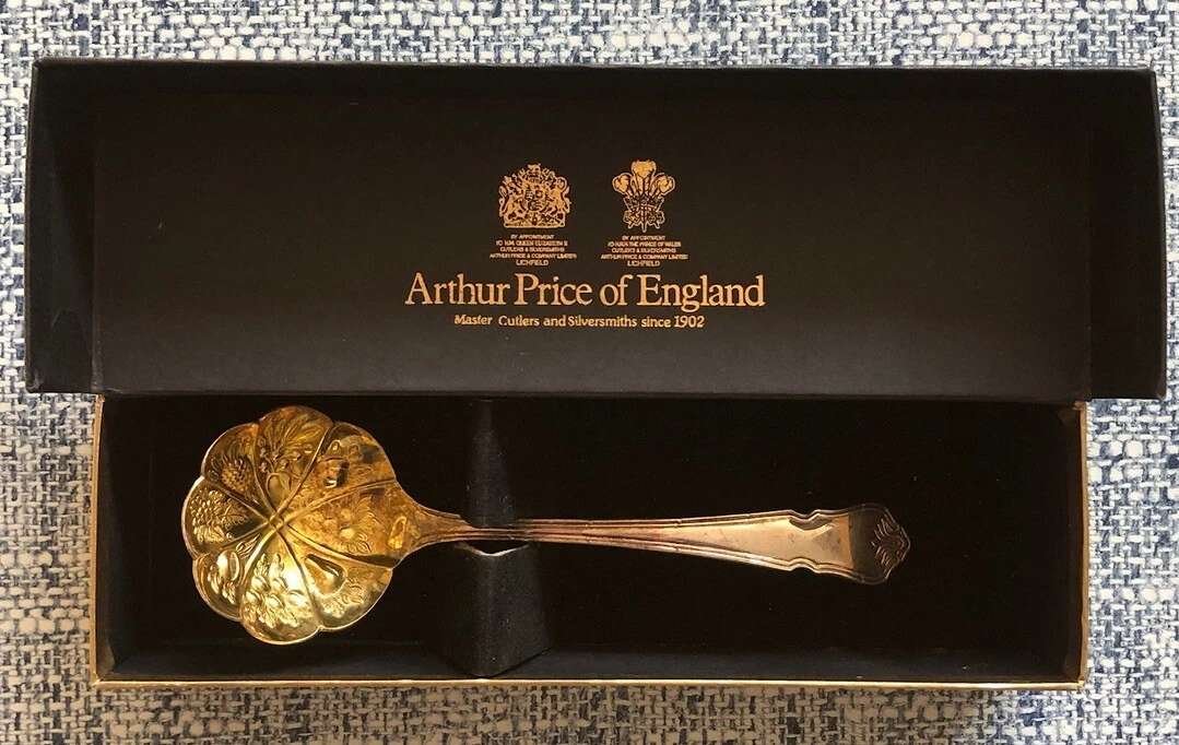 Ladle Silverplate Berry Serving Utensil Dinnerware UK British