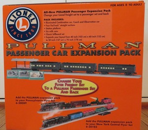 lionel pullman passenger expansion pack