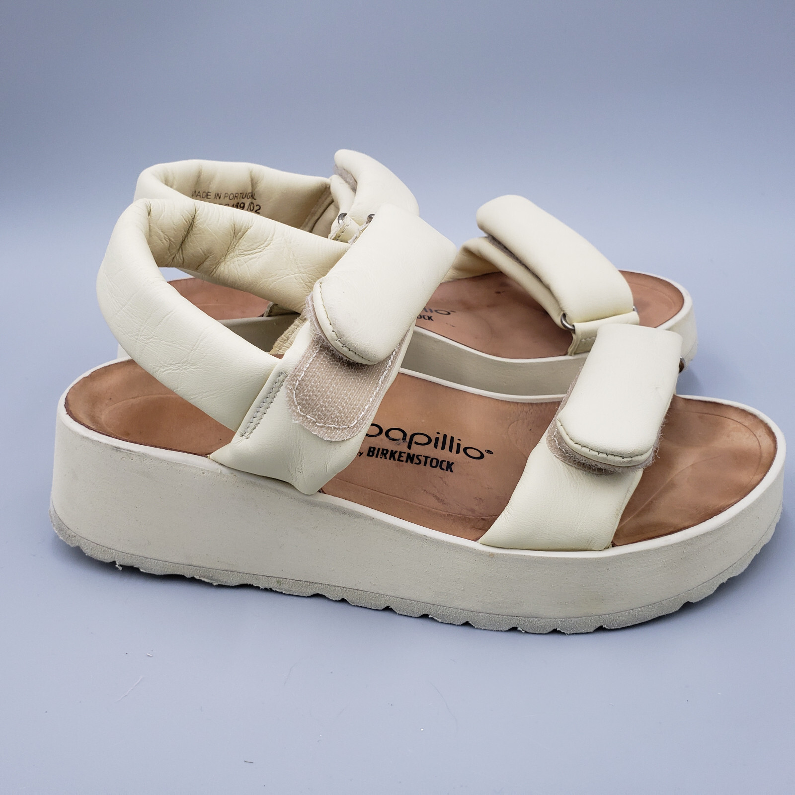 Birkenstock Papillio Theda Ecru Womens EU 37 US Womens Platform