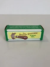 The Speedy Stitcher Sewing Awl Kit Vintage For Sewing Heavy Materials USA Tool