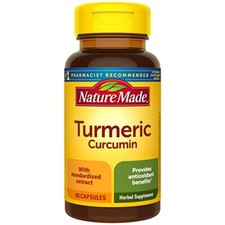 Nature Made Turmeric Curcumin 500 mg,for Antioxidant Support 60 Day Supply